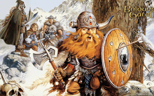 video game Baldur's Gate II HD Desktop Wallpaper | Background Image