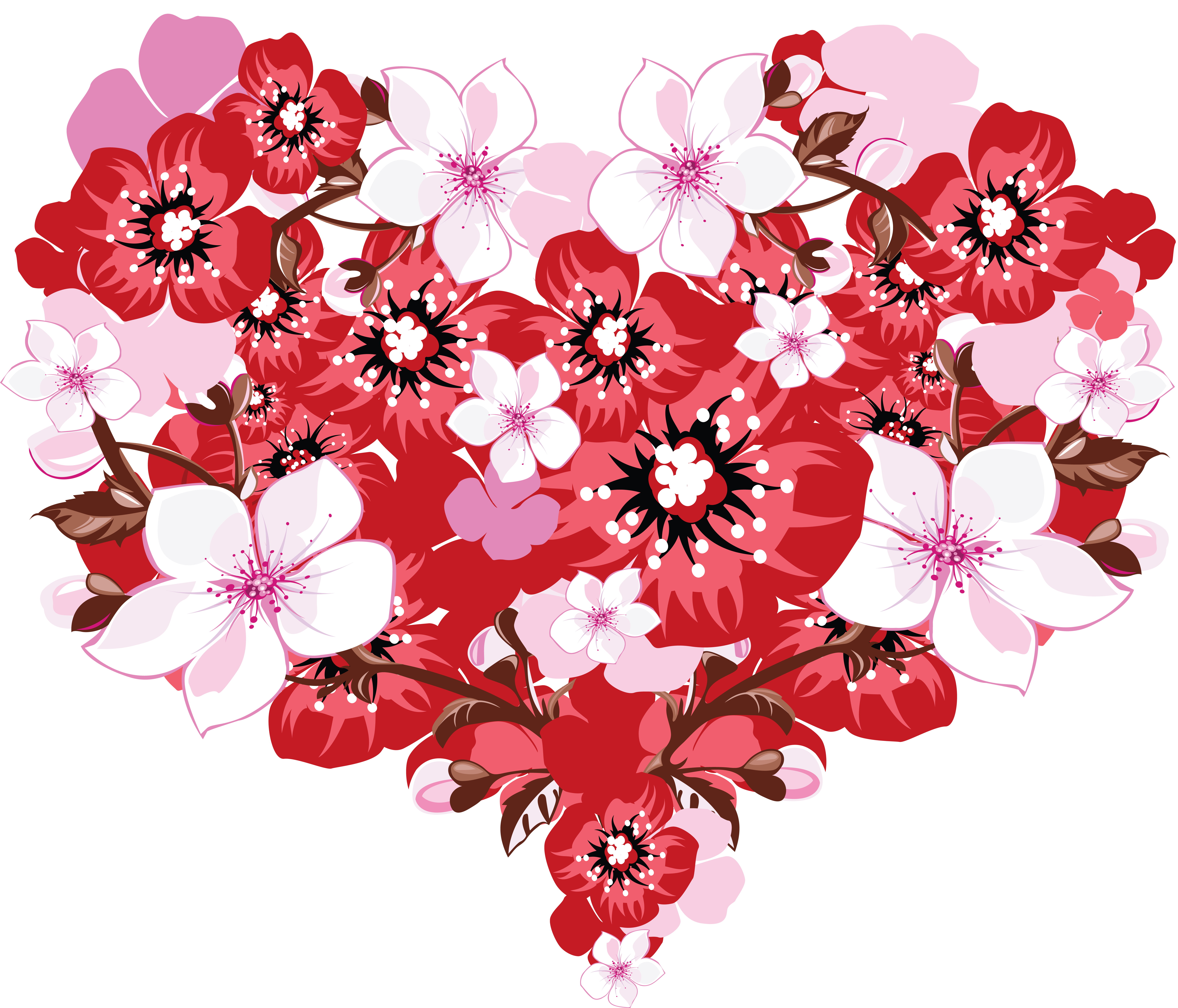 Heart Shaped Flowers