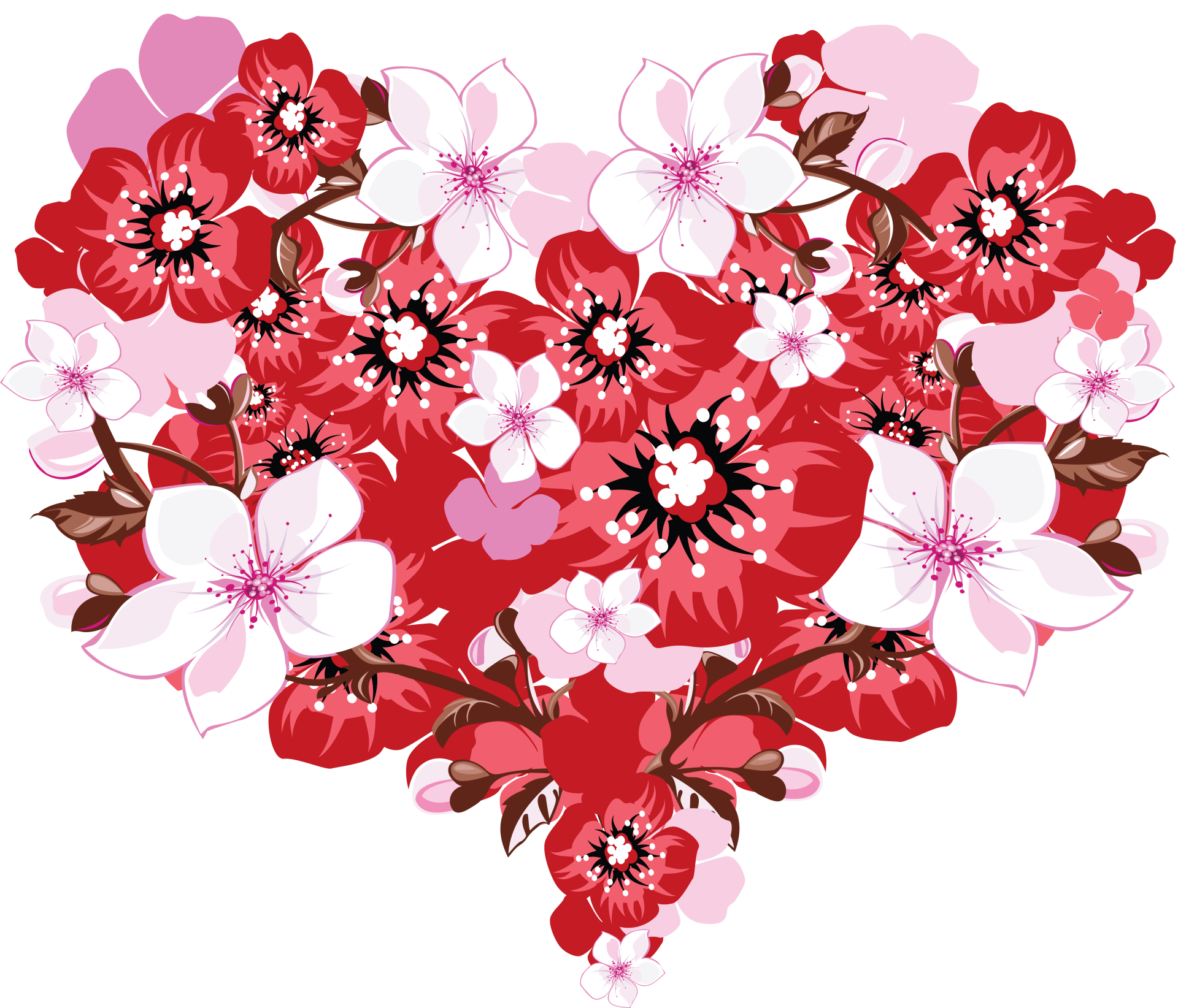 Flower Heart 5k Retina Ultra HD Wallpaper | Background Image