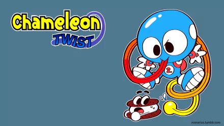 video game Chameleon Twist HD Desktop Wallpaper | Background Image