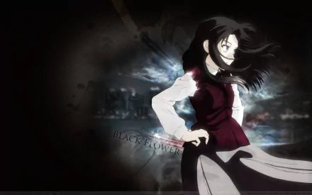 Azaka Kokutou Anime Kara no Kyōkai HD Desktop Wallpaper | Background Image