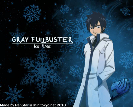 Gray Fullbuster Anime Fairy Tail HD Desktop Wallpaper | Background Image