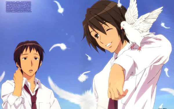 Itsuki Koizumi Kyon (Haruhi) Anime The Melancholy of Haruhi Suzumiya HD Desktop Wallpaper | Background Image