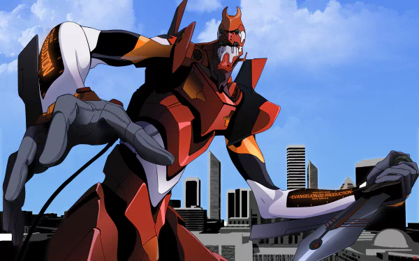 Evangelion Unit-02 Anime Evangelion: 2.0 You Can (Not) Advance HD Desktop Wallpaper | Background Image