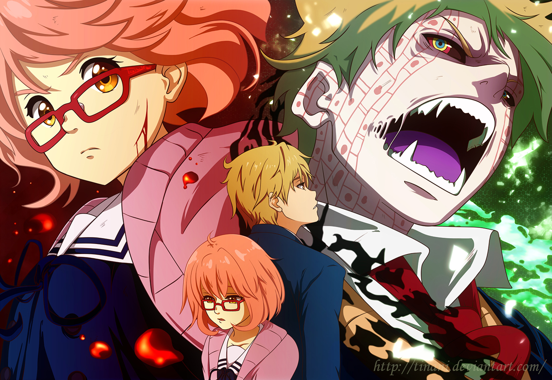 Anime Beyond the Boundary HD Wallpaper