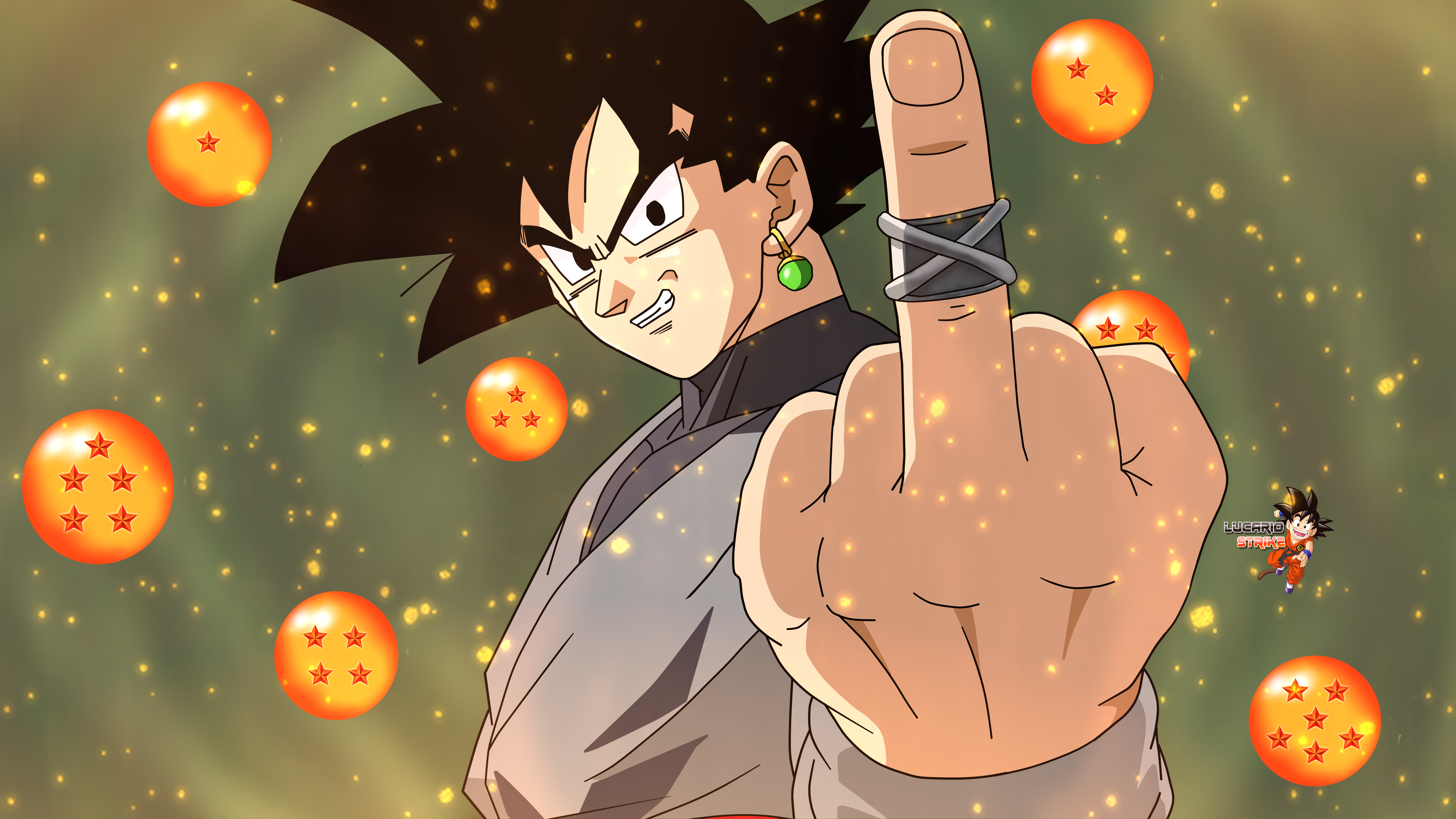 Black Goku  Personajes de dragon ball, Dragon ball super, Dragon ball