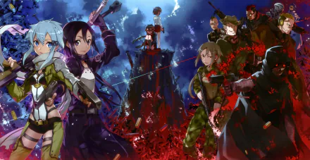 Anime Sword Art Online II HD Desktop Wallpaper | Background Image