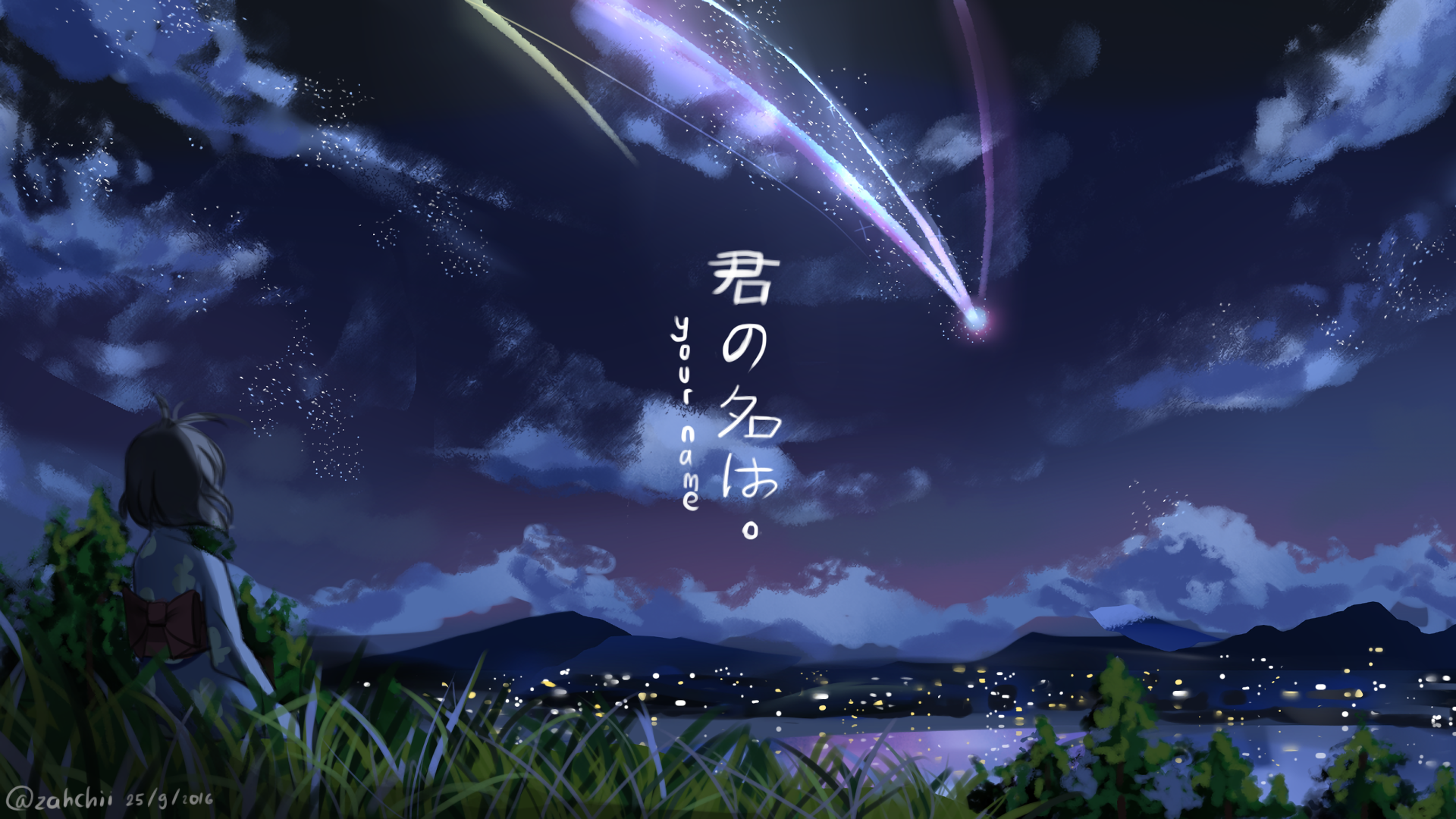 Your Name. HD Wallpaper  Background Image  1920x1080  ID:751215  Wallpaper Abyss