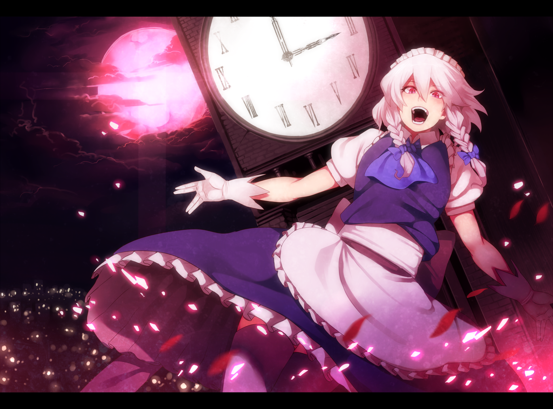 Download Sakuya Izayoi Anime Touhou HD Wallpaper by RBY