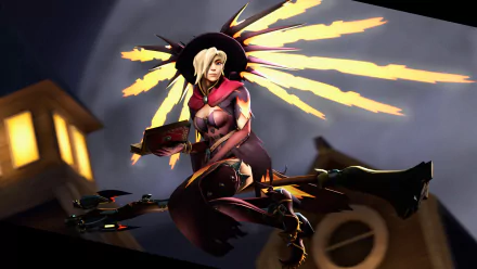 Mercy (Overwatch) video game Overwatch HD Desktop Wallpaper | Background Image
