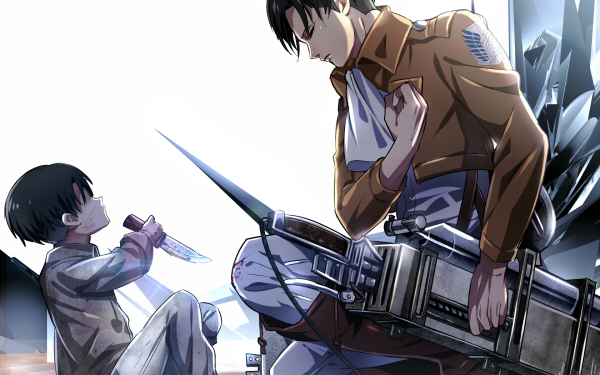 Anime Attack On Titan Levi Ackerman Shingeki No Kyojin HD Wallpaper | Background Image