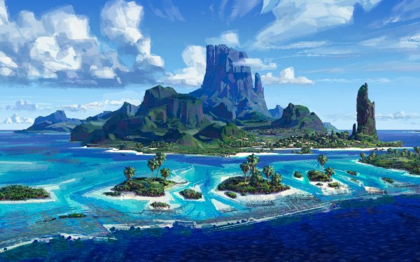Movie Moana Island HD Wallpaper | Background Image