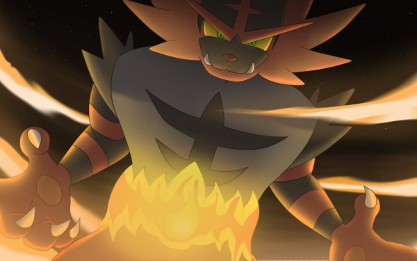 Video Game Pokémon: Sun and Moon Pokémon Incineroar Pokémon Sun And Moon HD Wallpaper | Background Image