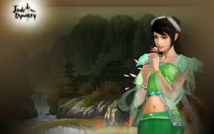 fantasy video game Jade Dynasty HD Desktop Wallpaper | Background Image