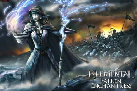 fantasy video game Fallen Enchantress HD Desktop Wallpaper | Background Image