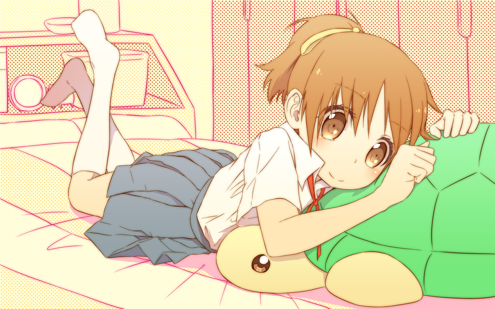 Download Ui Hirasawa Anime K-ON! HD Wallpaper