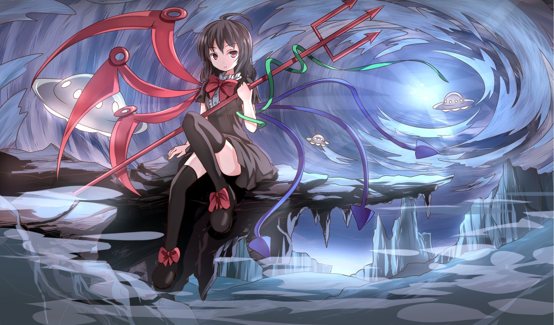 Download Nue Houjuu Anime Touhou HD Wallpaper