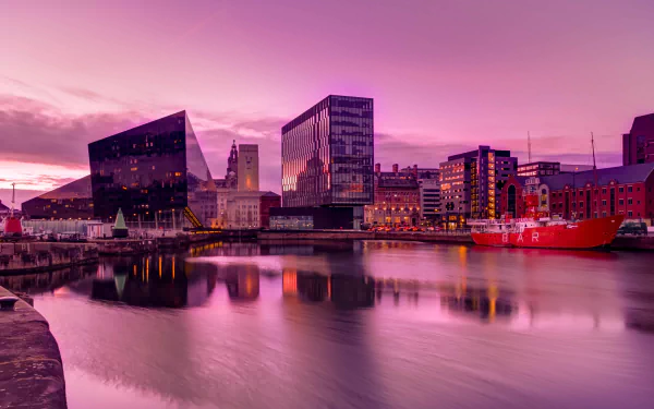 England evening ship man made liverpool HD Desktop Wallpaper | Background Image