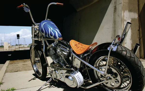 motorcycle vehicle chopper HD Desktop Wallpaper | Background Image
