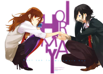 Anime Hori-san To Miyamura-kun Izumi Miyamura Hori Kyouko HD Desktop Wallpaper | Background Image