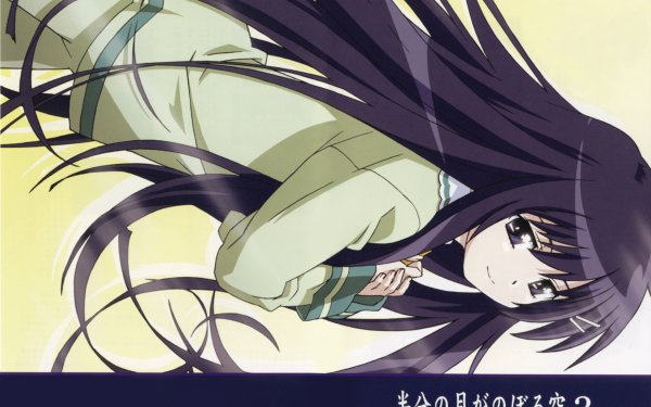 Anime Hanbun no Tsuki ga Noboru Sora HD Wallpaper | Background Image