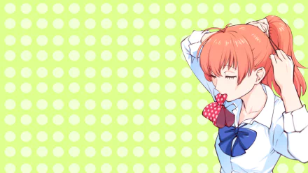 Chiyo Sakura Anime Monthly Girls’ Nozaki-kun HD Desktop Wallpaper | Background Image