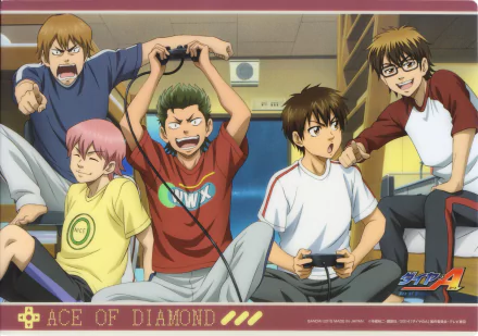Anime Ace of Diamond HD Desktop Wallpaper | Background Image