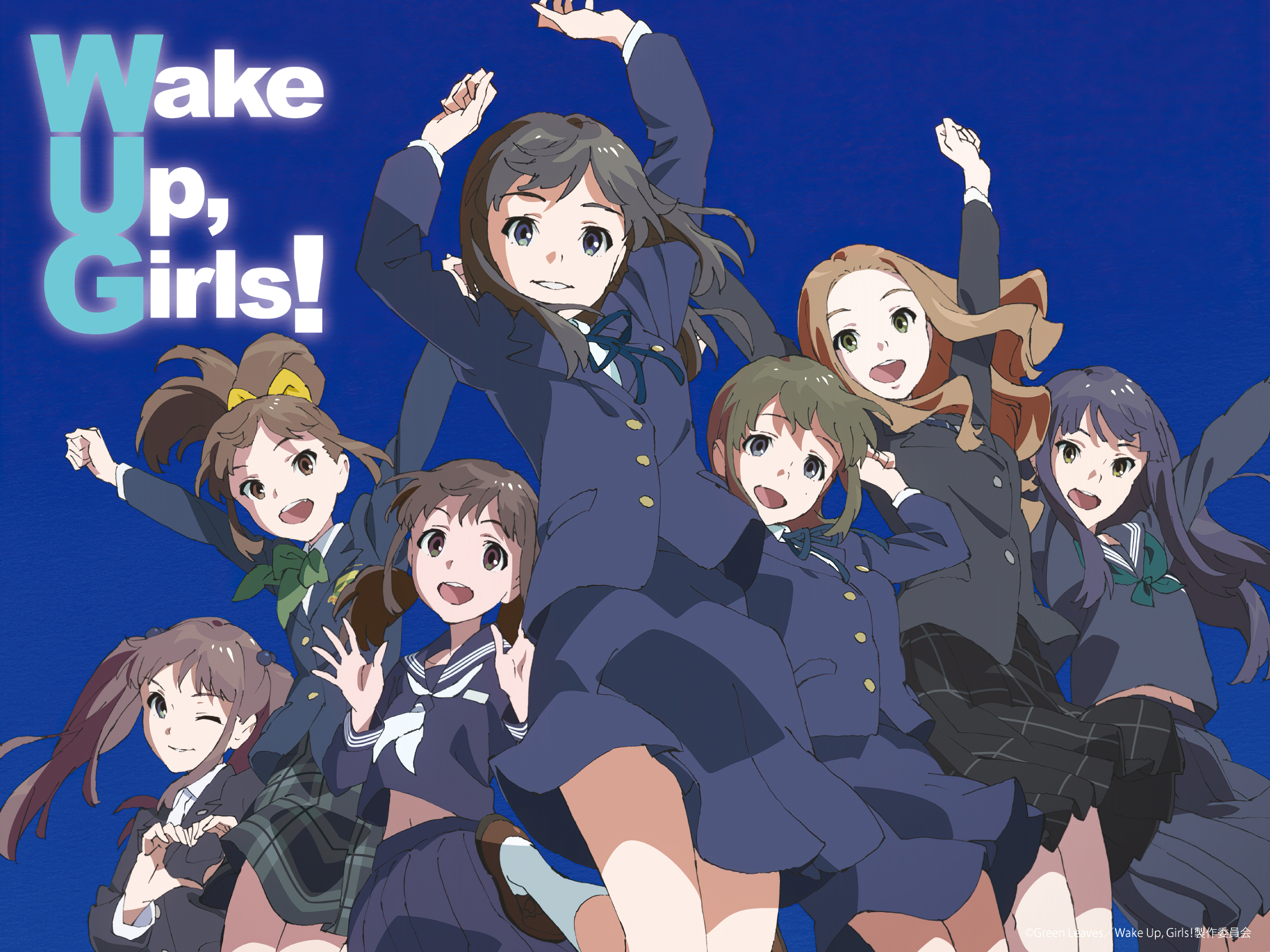 Anime Wake Up, Girls! Shichi-nin no Idol HD Wallpaper | Background Image