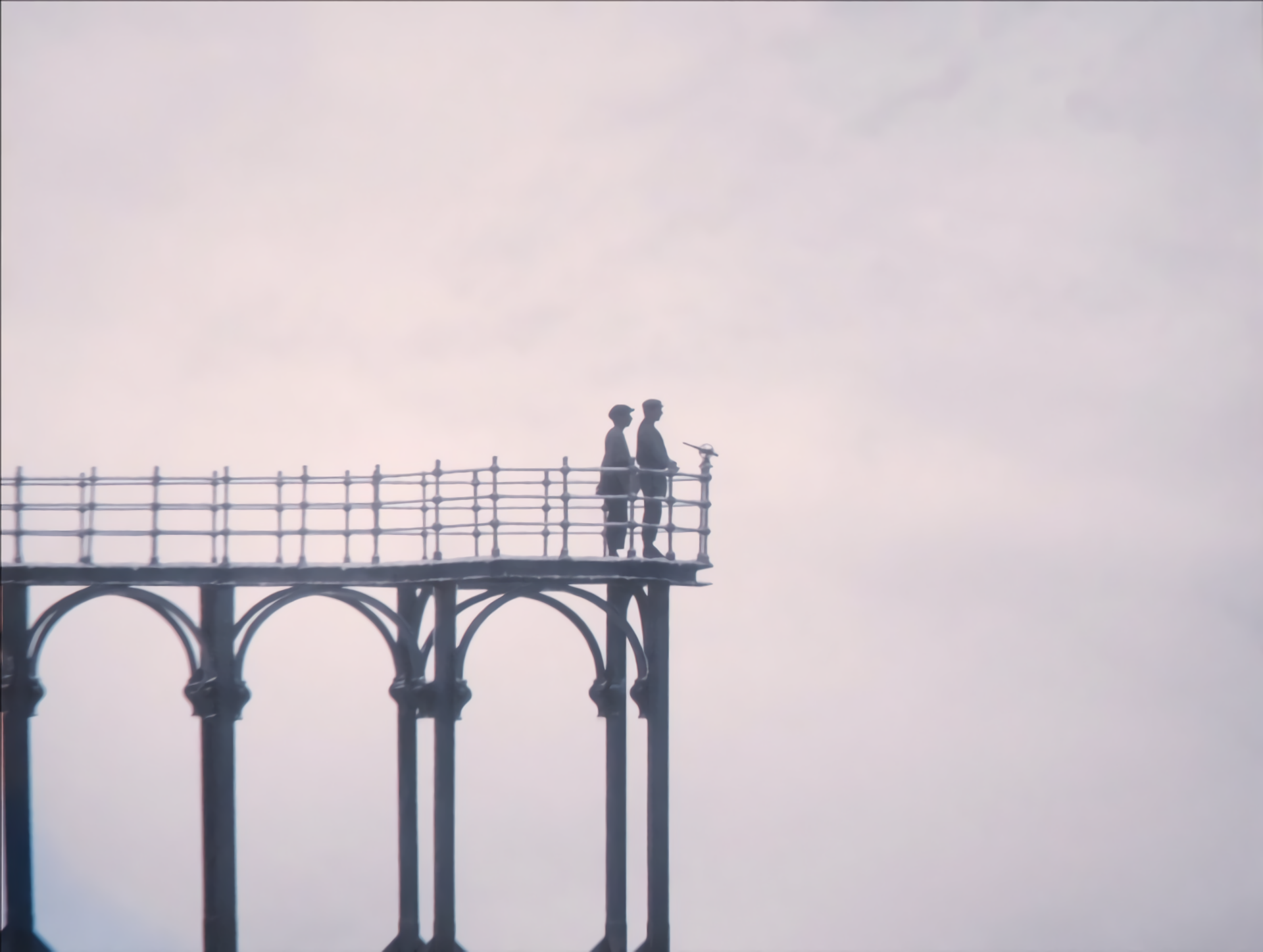 Download Pier Fog Movie The Grand Budapest Hotel HD Wallpaper