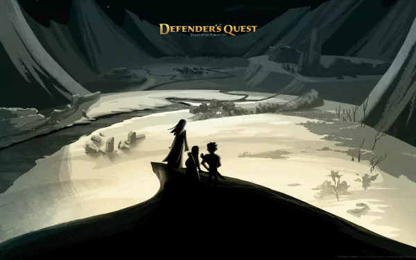 video game Defender's Quest: Valley of the Forgotten HD Desktop Wallpaper | Background Image