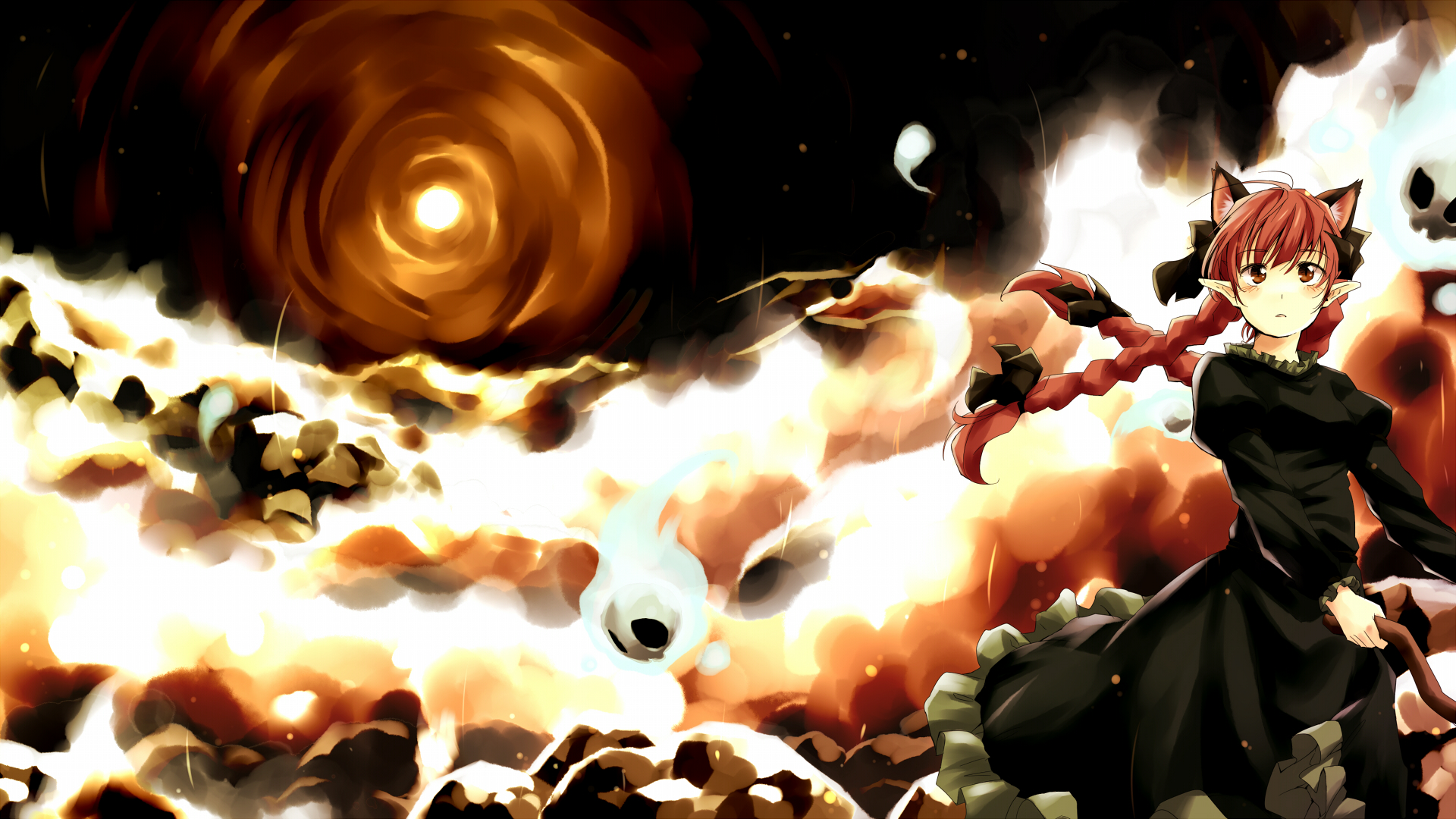 Anime Touhou HD Wallpaper | Background Image