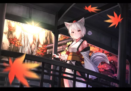 Momiji Inubashiri Anime Touhou HD Desktop Wallpaper | Background Image