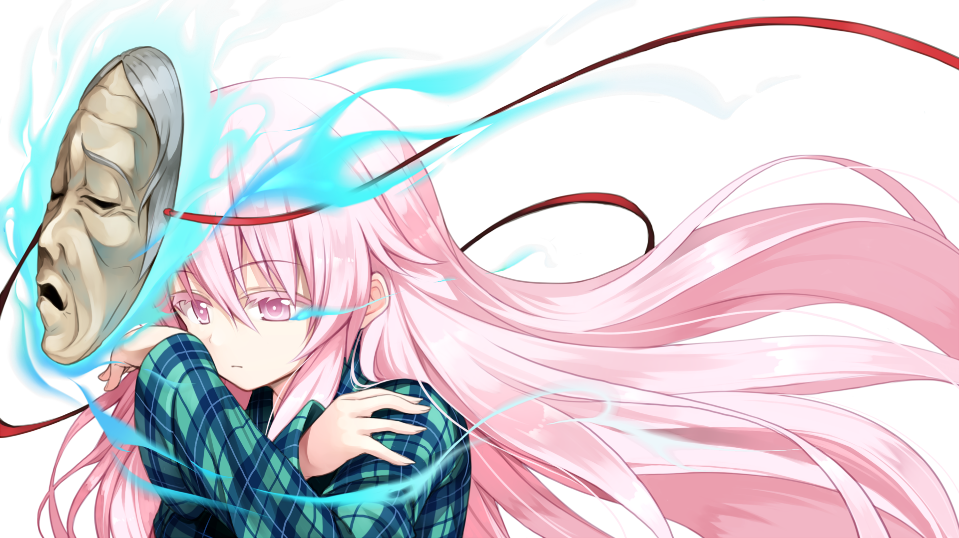 Download Hata No Kokoro Anime Touhou Wallpaper