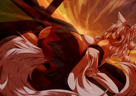 Momiji Inubashiri Anime Touhou HD Desktop Wallpaper | Background Image