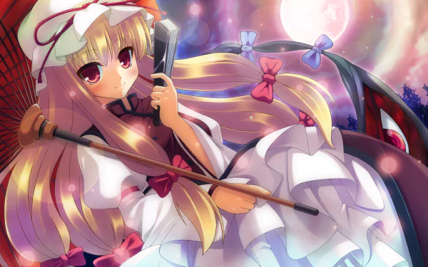 Yukari Yakumo Anime Touhou HD Desktop Wallpaper | Background Image
