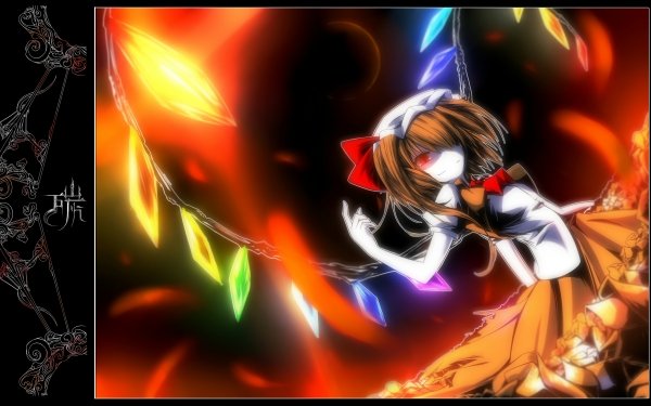 Anime Touhou Flandre Scarlet HD Wallpaper | Background Image