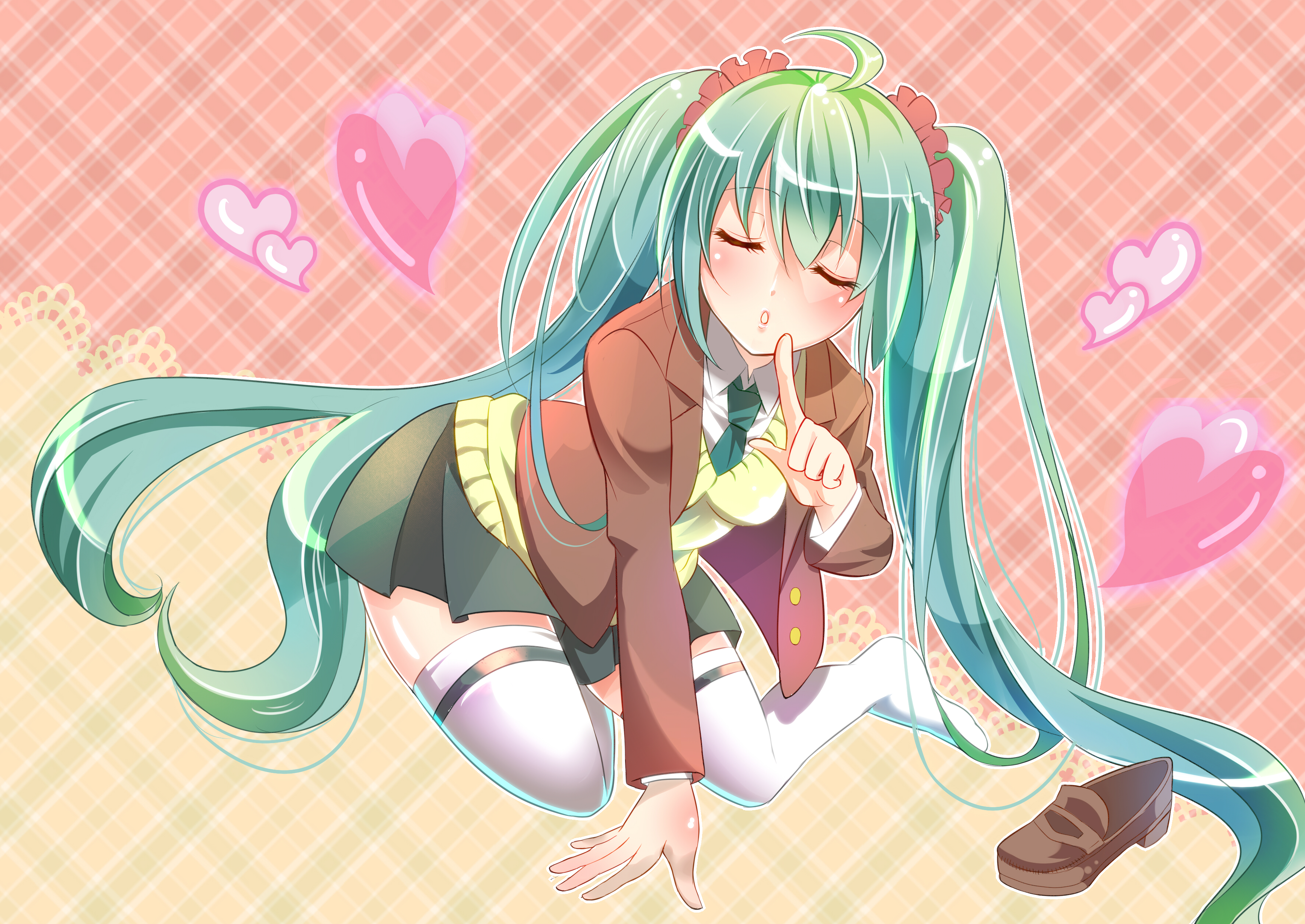 Download Hatsune Miku Anime Vocaloid HD Wallpaper