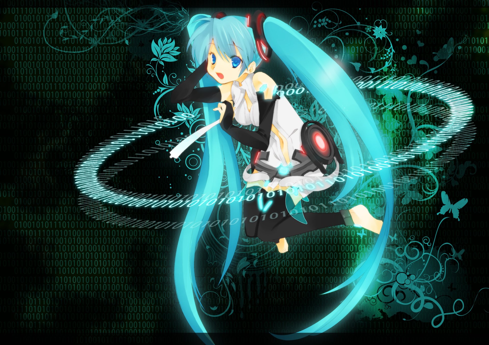 Download Hatsune Miku Anime Vocaloid HD Wallpaper