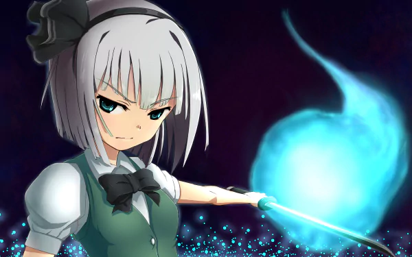 Youmu Konpaku Anime Touhou HD Desktop Wallpaper | Background Image