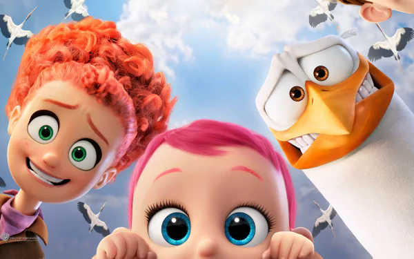 movie Storks HD Desktop Wallpaper | Background Image