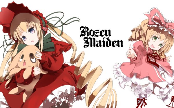 Anime Rozen Maiden Hinaichigo Kun-kun Shinku HD Wallpaper | Background Image