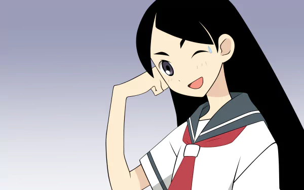 Chiri Kitsu Anime Sayonara Zetsubou-Sensei HD Desktop Wallpaper | Background Image