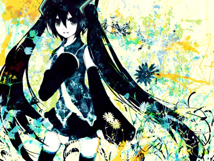 Hatsune Miku Anime Vocaloid HD Desktop Wallpaper | Background Image