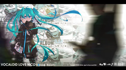 Hatsune Miku Anime Vocaloid HD Desktop Wallpaper | Background Image
