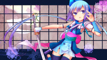 oriental Aoki Lapis Anime Vocaloid HD Desktop Wallpaper | Background Image