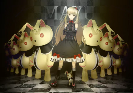 Mayu (Vocaloid) Anime Vocaloid HD Desktop Wallpaper | Background Image