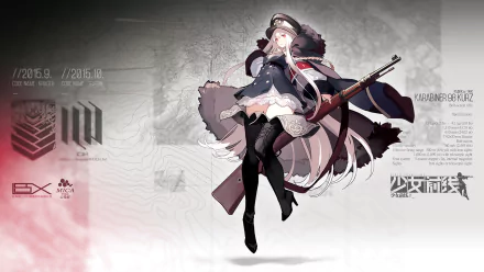 video game Girls Frontline HD Desktop Wallpaper | Background Image