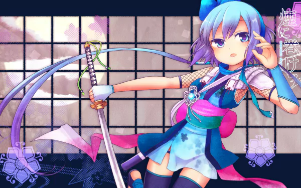 oriental Aoki Lapis Anime Vocaloid HD Desktop Wallpaper | Background Image