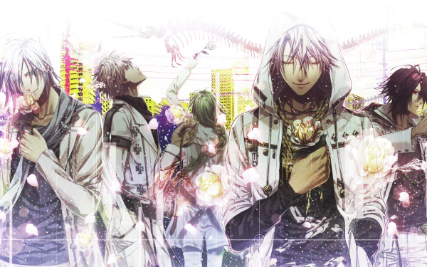 Otome Game Kent (Amnesia) Toma (Amnesia) Ukyo (Amnesia) Shin (Amnesia) Ikki (Amnesia) Anime Amnesia HD Desktop Wallpaper | Background Image