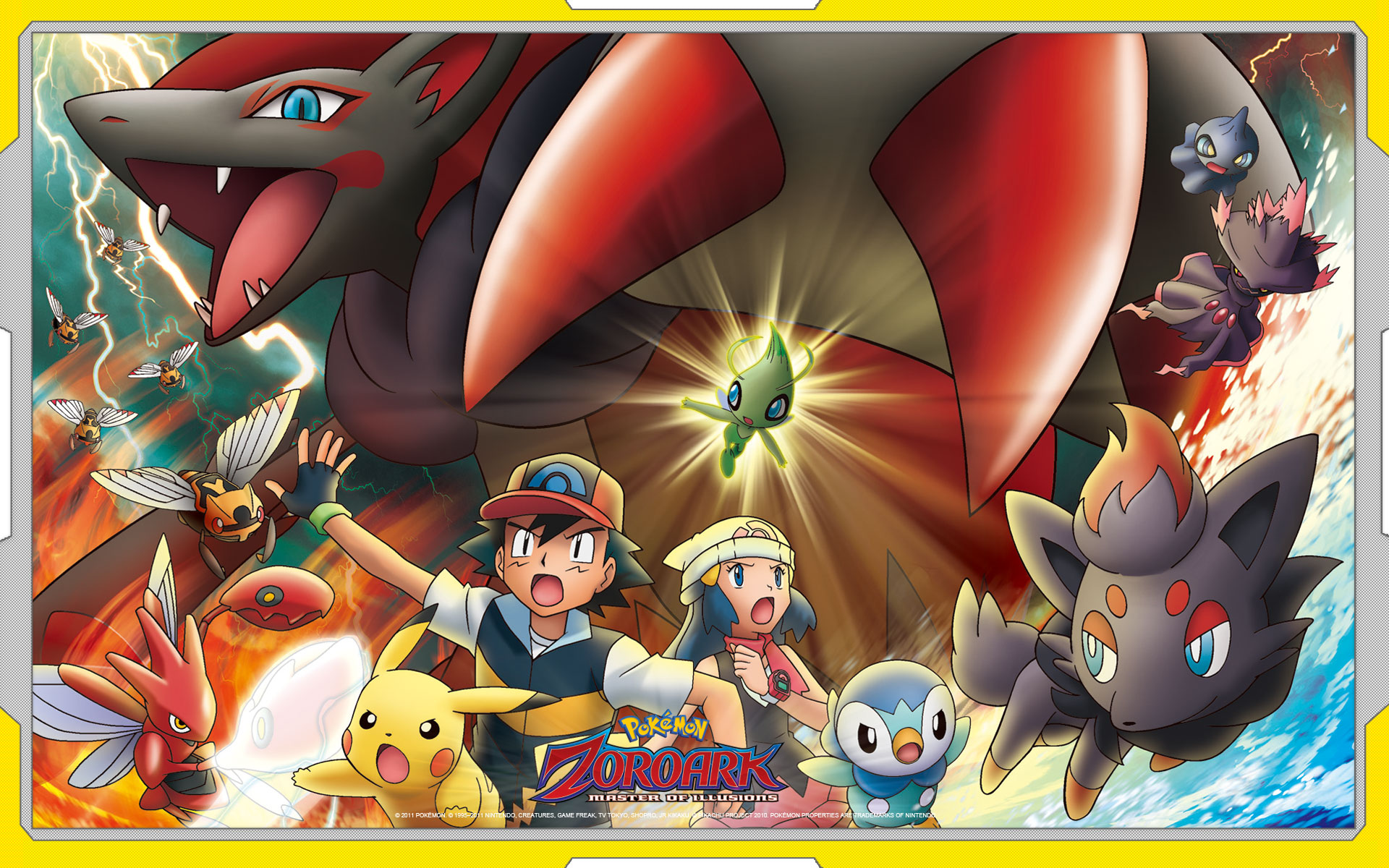 Anime Pokémon: Zoroark: Master of Illusions HD Wallpaper | Background Image